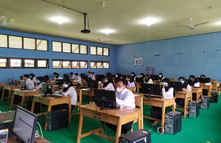 Nilai Seleksi Kompetensi PPPK JF Guru 16 September 2021 di TUK SMKN 1 Barabai